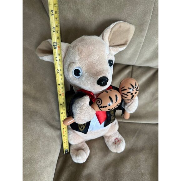 Cuddle Barn Chihuahua with Maracas plush - Picture 2 of 10